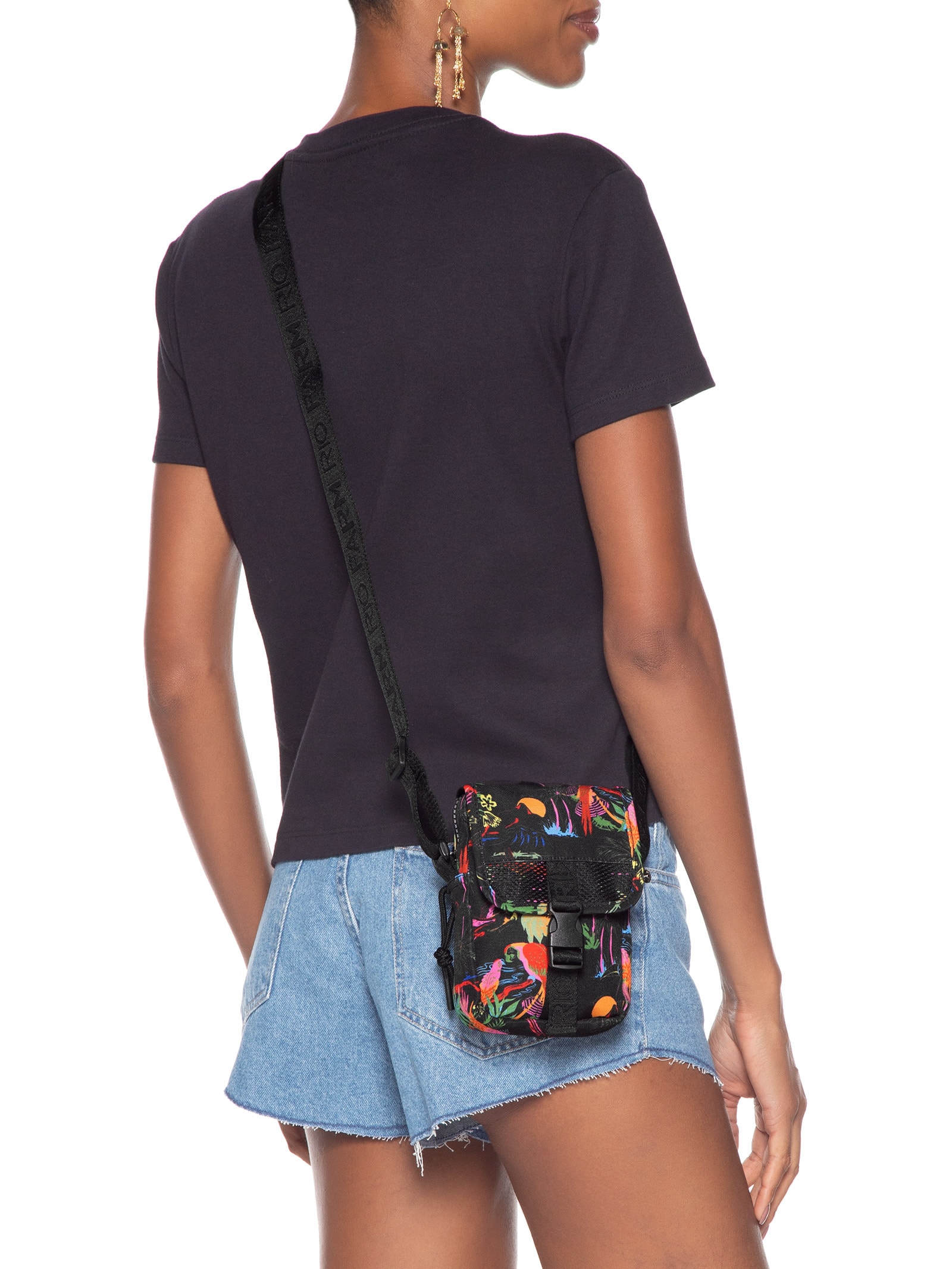 Bolsa Feminina Fervo Voo Descoladinha Preto Farm Etc