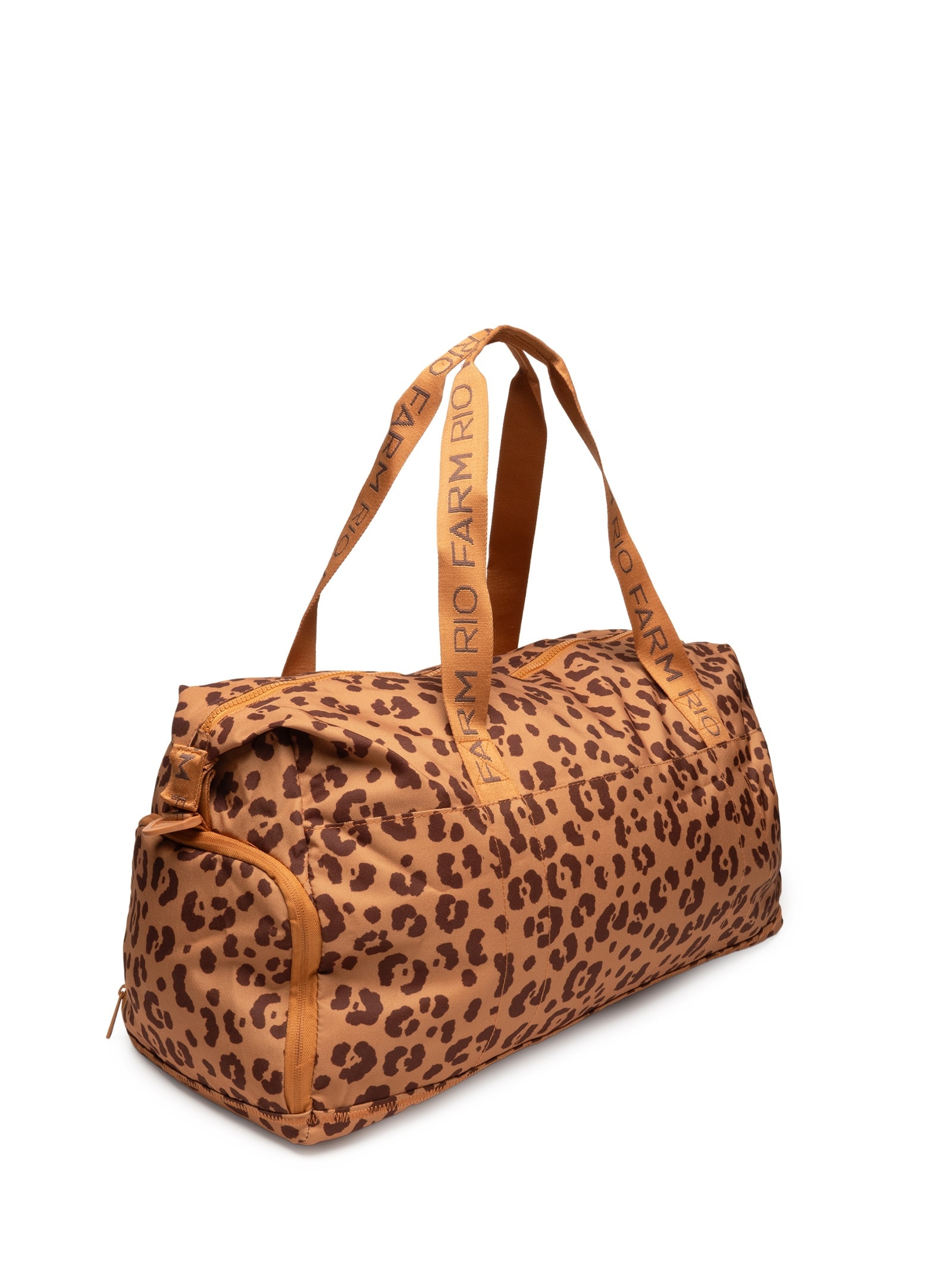 Bolsa Feminina Findi Borogodó Onça Marrom Farm Etc