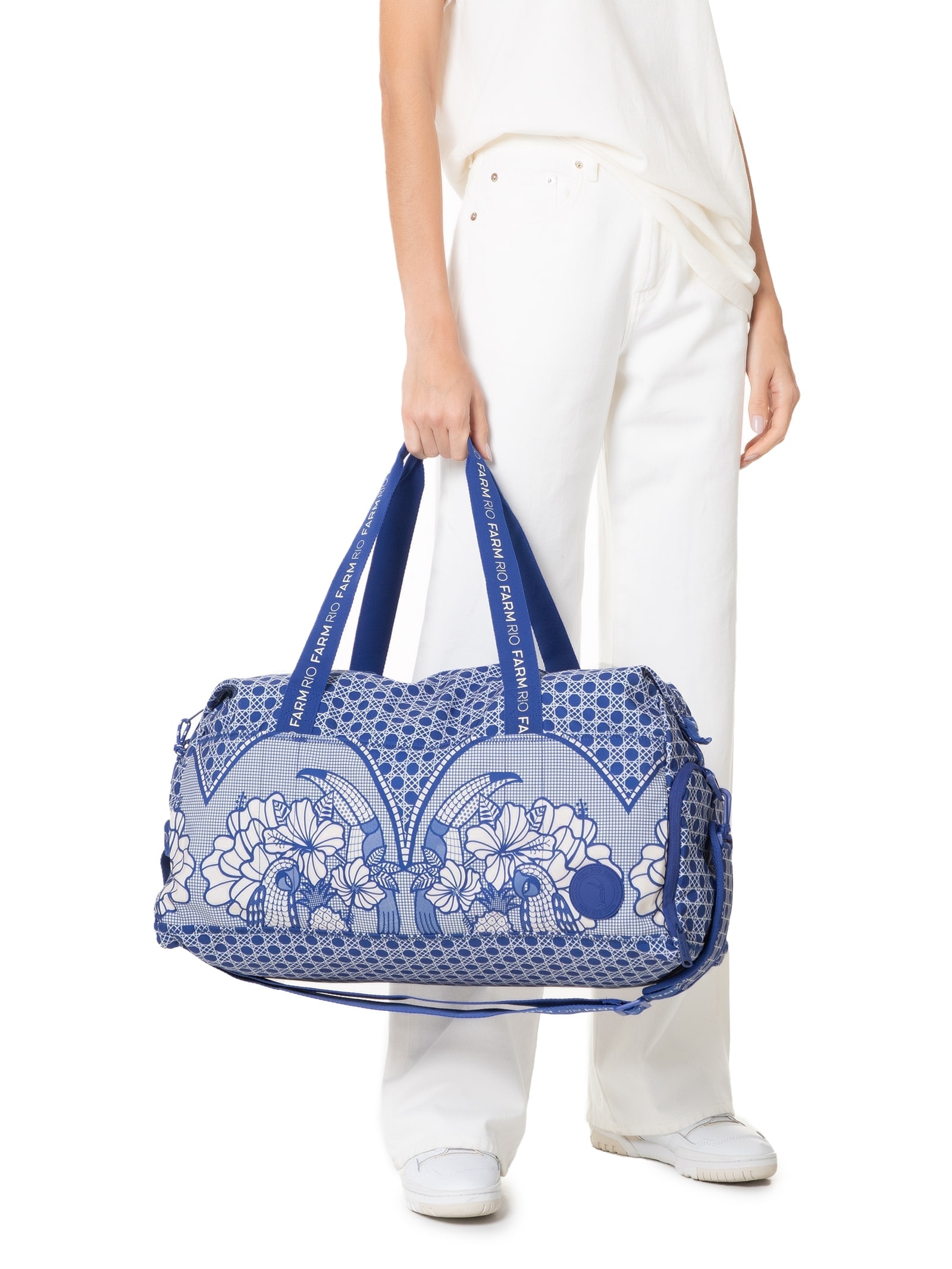 Bolsa Feminina Findi Borogodó Refresco Azul Farm Etc