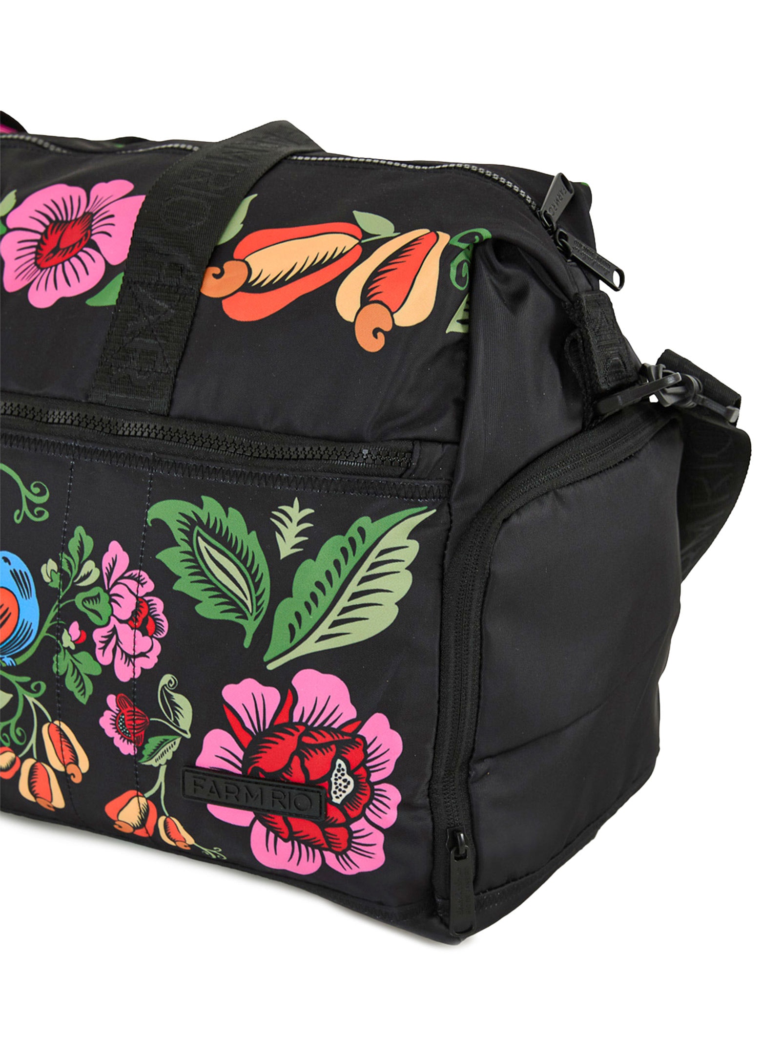 Bolsa Feminina Findi Cashew And Birds Ri Preto Farm Etc