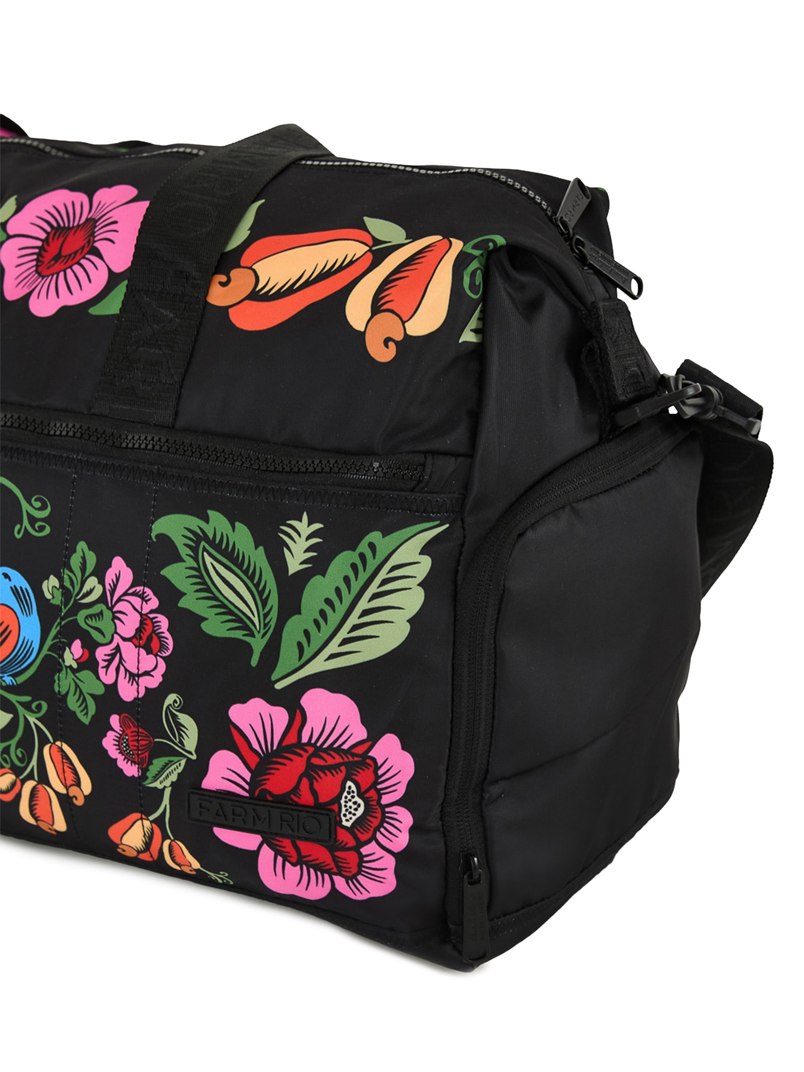 Bolsa Feminina Findi Cashew And Birds Ri Preto Farm Etc