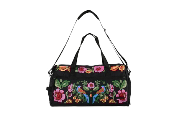 Bolsa Feminina Findi Cashew And Birds Ri - Preto