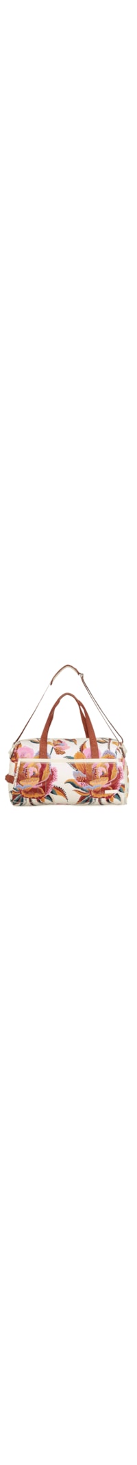 Bolsa Feminina Findi Floral Lucia - Off White