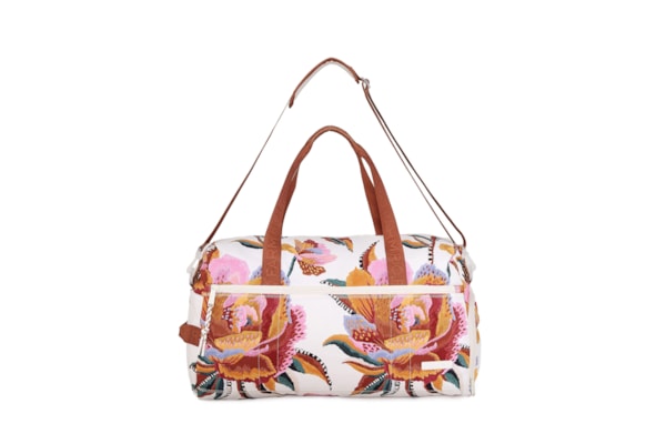 Bolsa Feminina Findi Floral Lucia - Off White