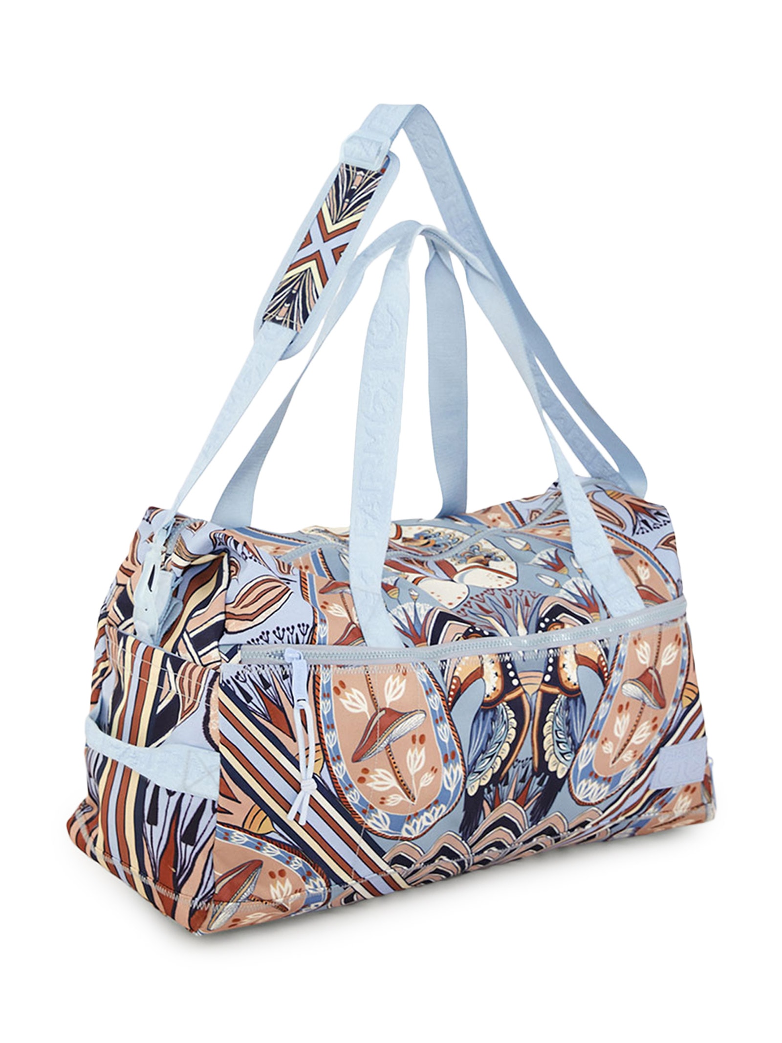 Bolsa Feminina Findi Lenço Riviera Azul Farm Etc