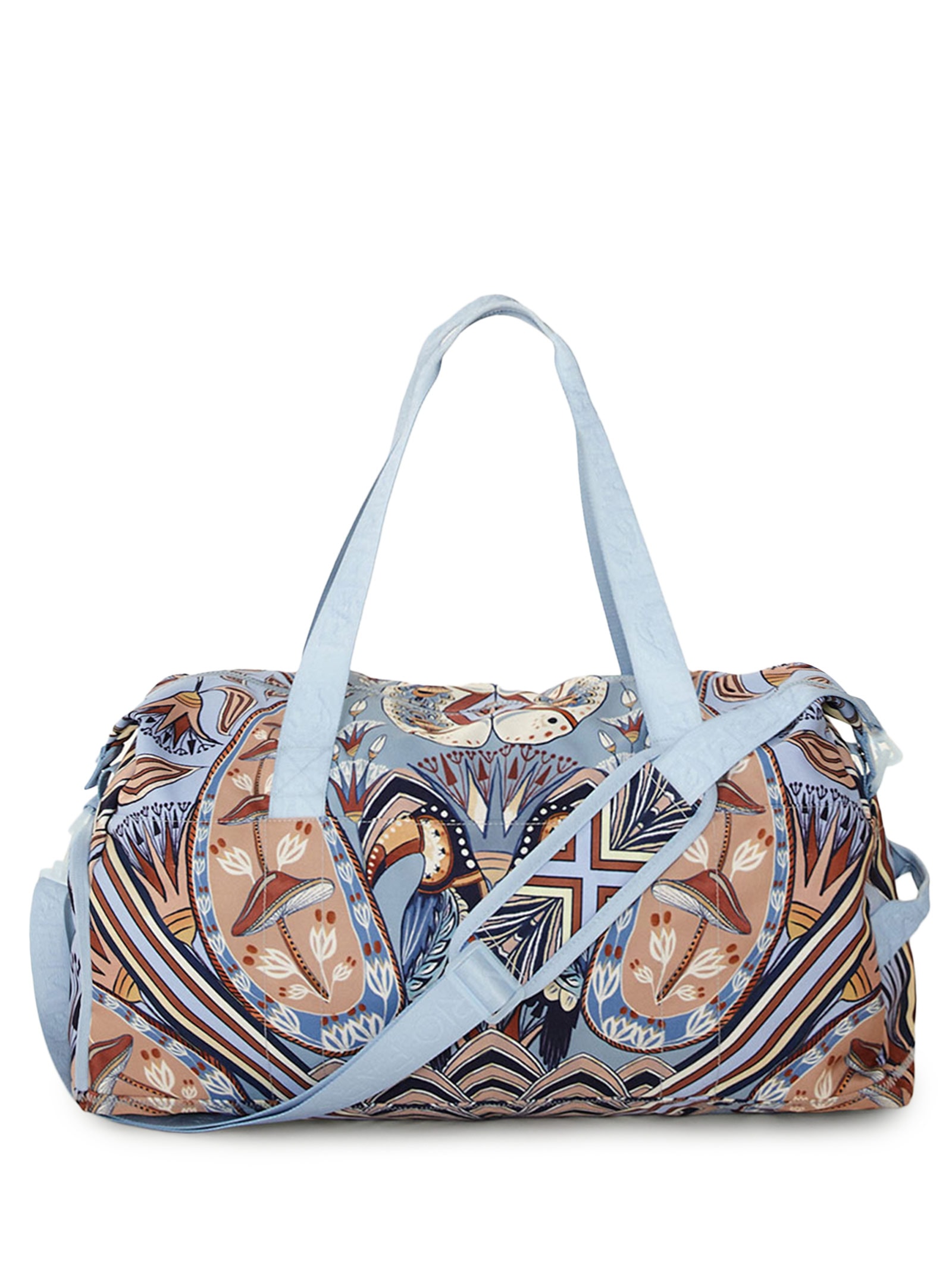 Bolsa Feminina Findi Lenço Riviera Azul Farm Etc