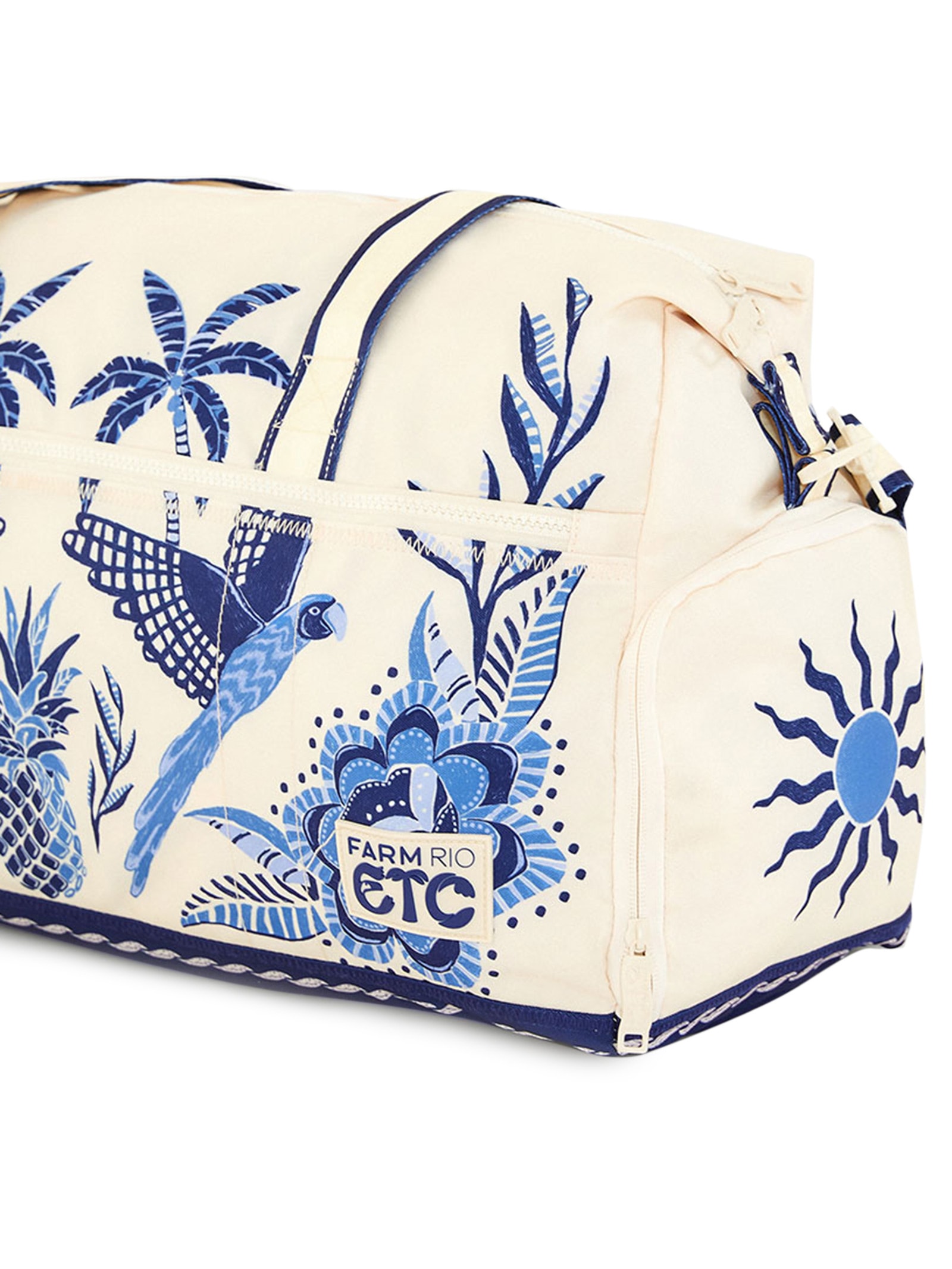 Bolsa Feminina Findi Tropical Branco Farm Etc