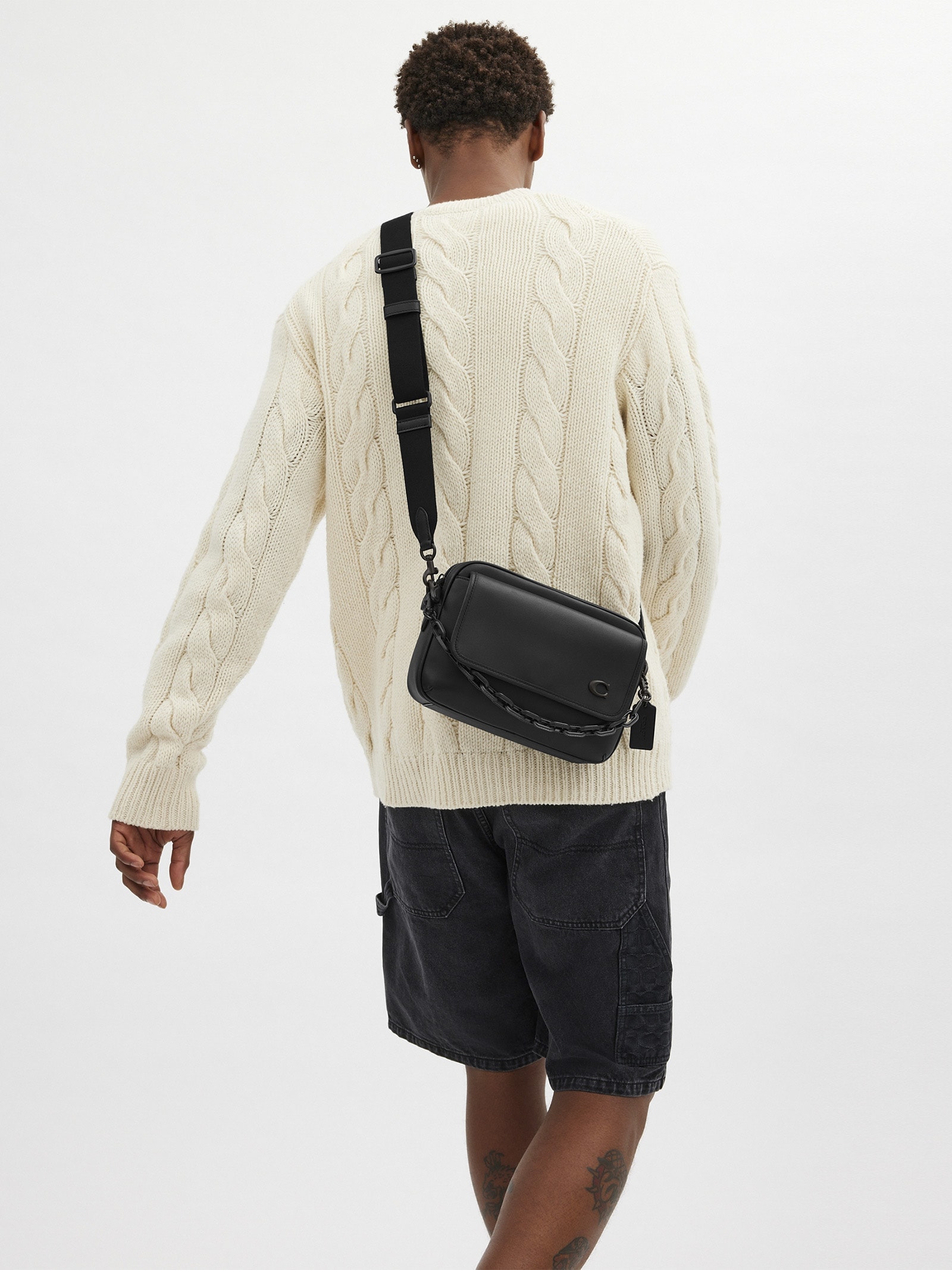 Bolsa Feminina Flap Crossbody 24 Preto Coach