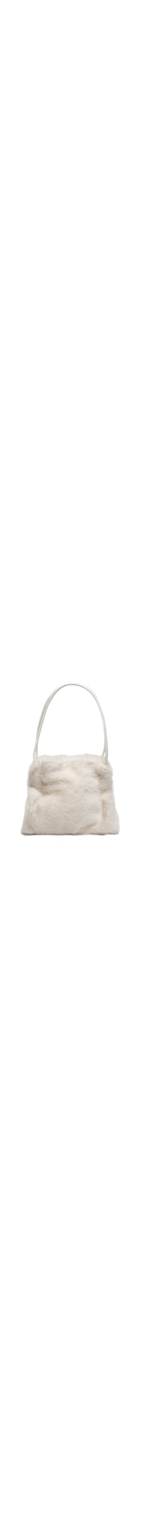 Bolsa Feminina Fur - Off White
