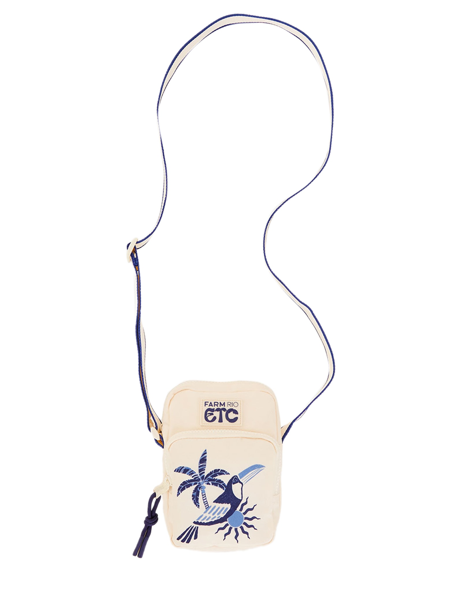 Bolsa Feminina Gema Tropical Branco Farm Etc