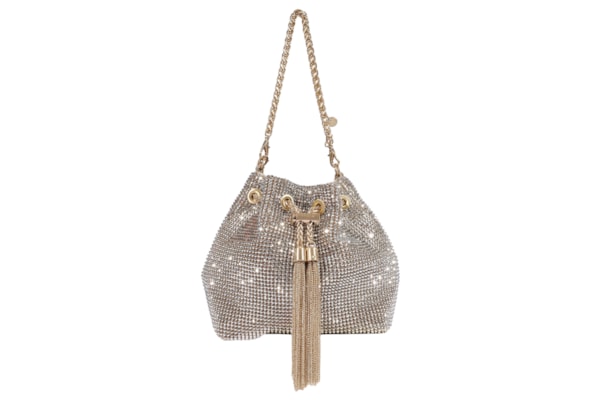 Bolsa Feminina Glossy Pequena – Dourado