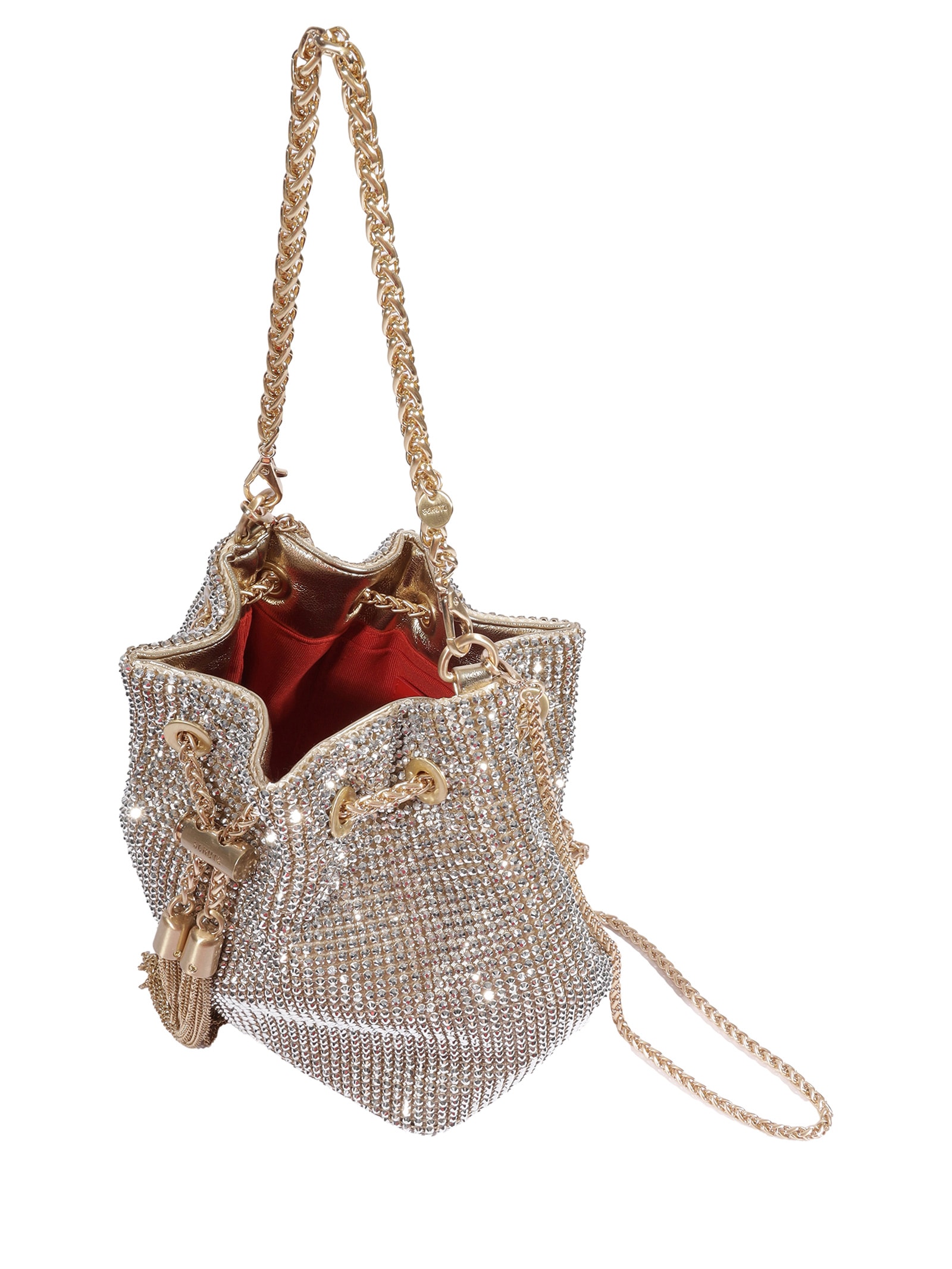 Bolsa Feminina Glossy Pequena – Dourado Schutz