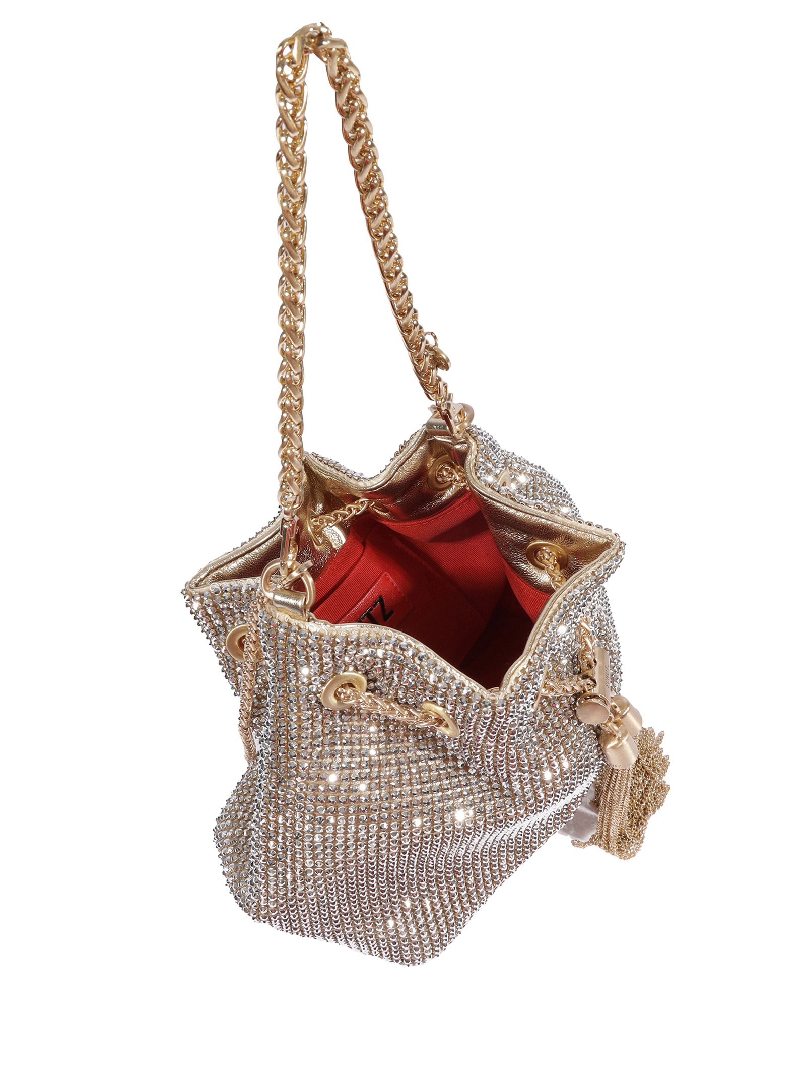 Bolsa Feminina Glossy Pequena – Dourado Schutz