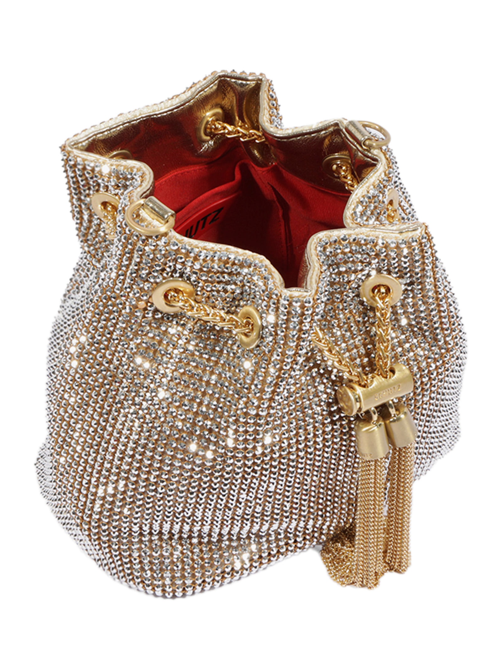 Bolsa Feminina Glossy Pequena – Dourado Schutz