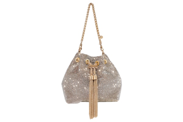 Bolsa Feminina Glossy Pequena – Dourado