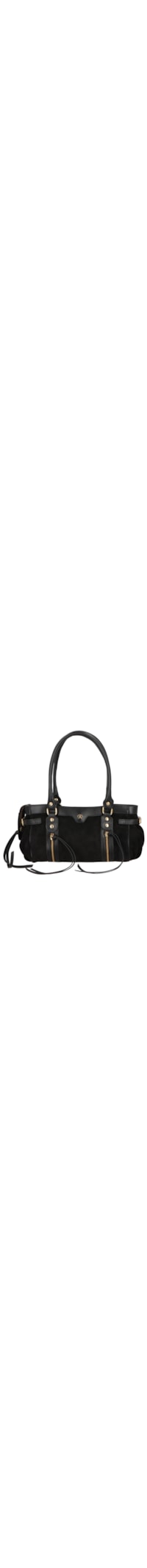 Bolsa Feminina Grande Baguete - Preto