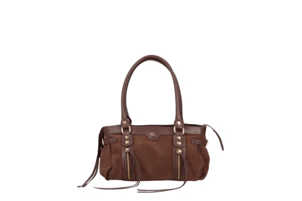 Bolsa Feminina Grande Baguete – Marrom