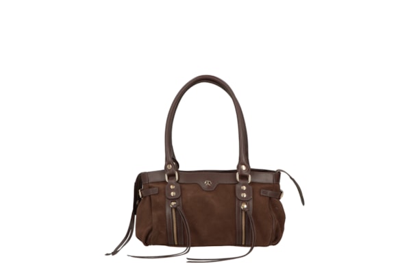 Bolsa Feminina Grande Baguete – Marrom