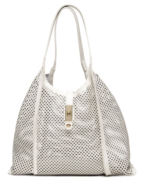 Bolsa Feminina Grande Box Leather – Branco