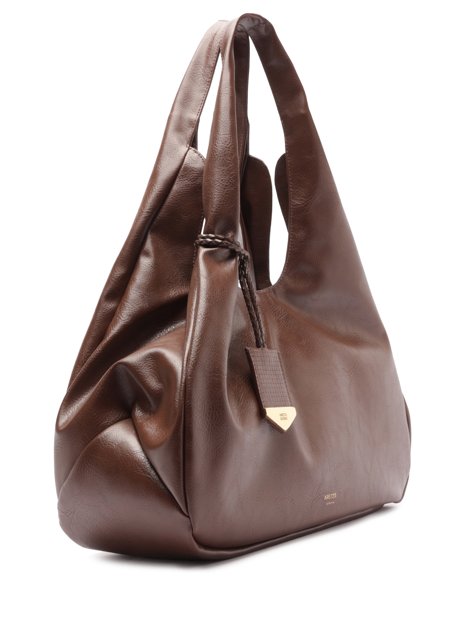 Bolsa Feminina Grande Cab Rus/Ecr T Marrom Arezzo