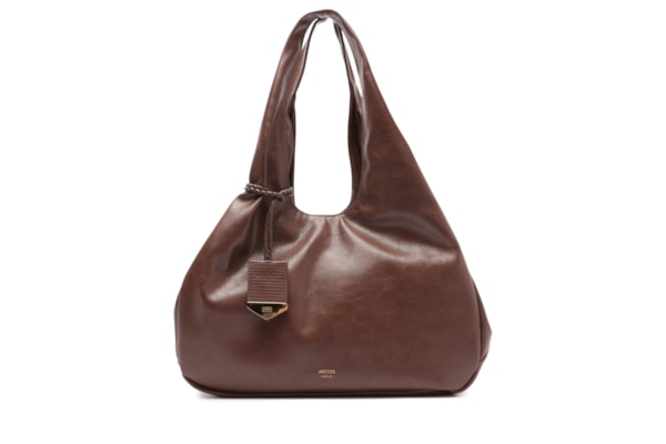 Bolsa Feminina Grande Cab Rus/Ecr T - Marrom