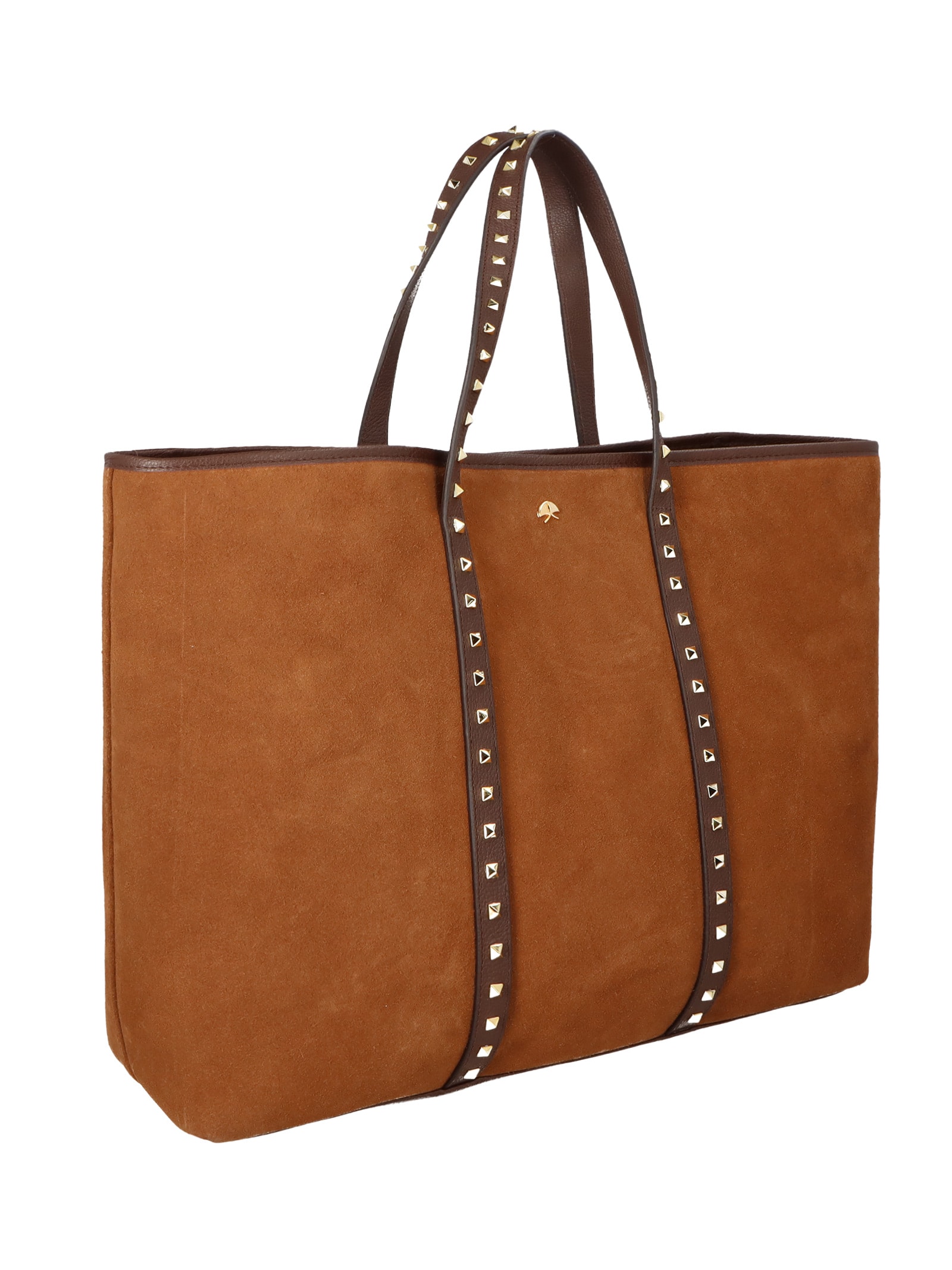 Bolsa Feminina Grande Camurça Viena Marrom Luiza Barcelos