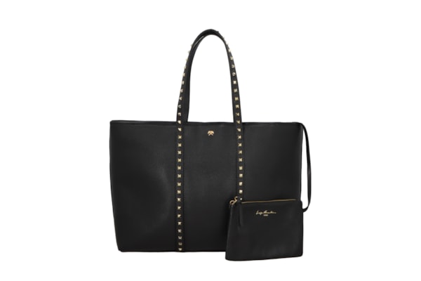 Bolsa Feminina Grande Camurça Viena - Preto