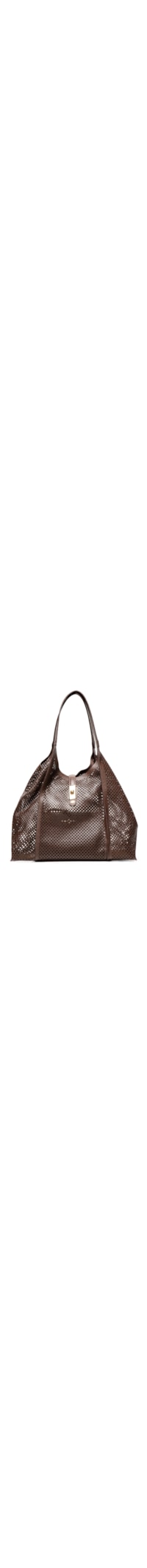 Bolsa Feminina Grande Couro Panamá - Marrom