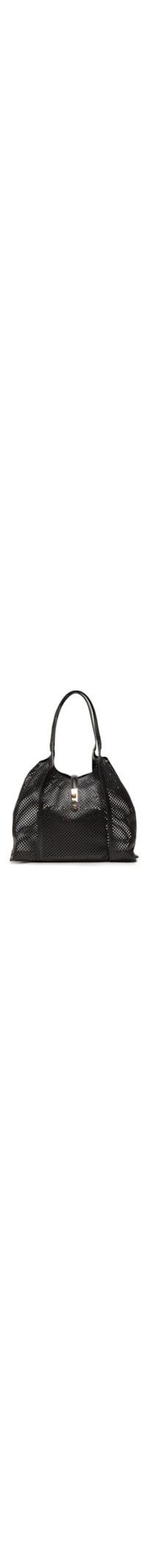 Bolsa Feminina Grande Couro Panamá - Preto