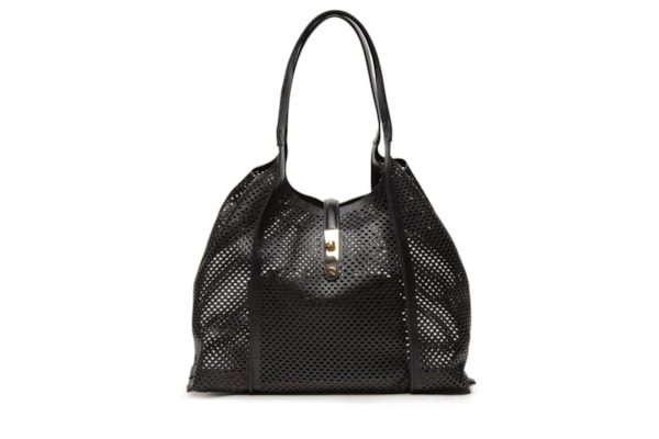 Bolsa Feminina Grande Couro Panamá - Preto