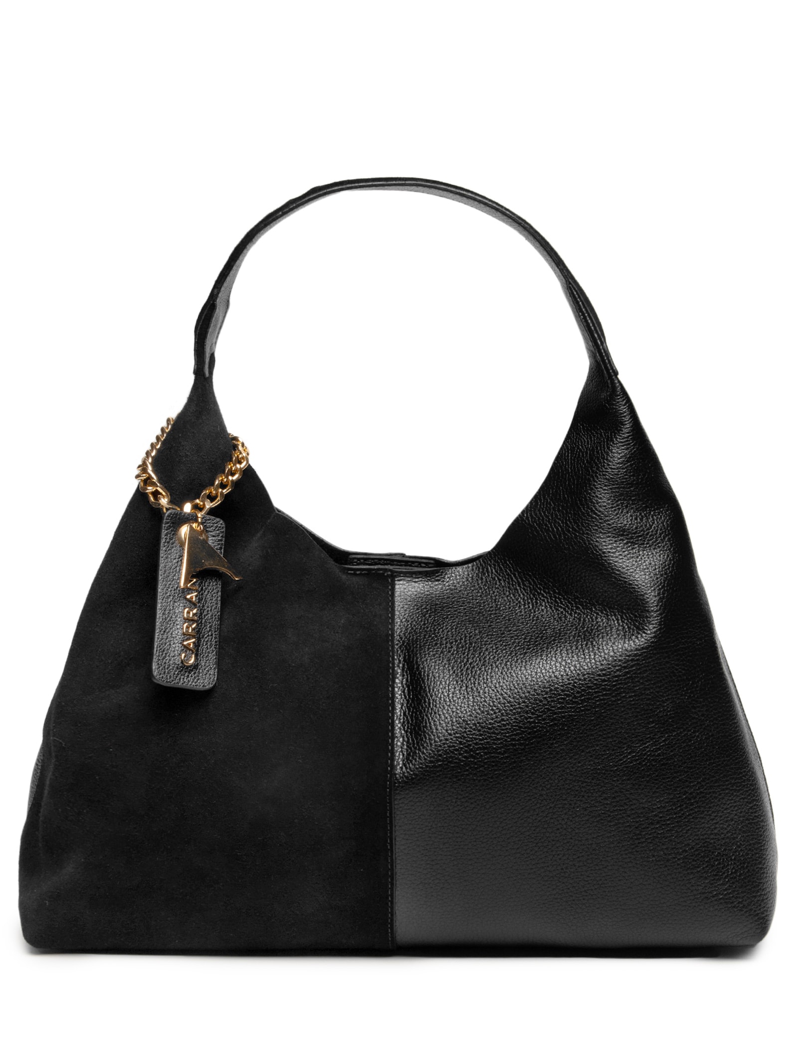 Bolsa Feminina Grande Couro Preto Carrano