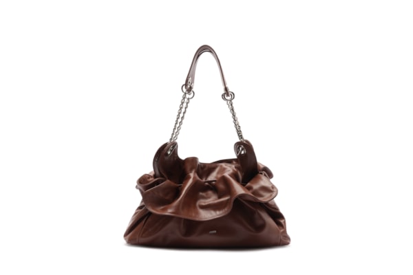 Bolsa Feminina Grande Easy Leather - Marrom