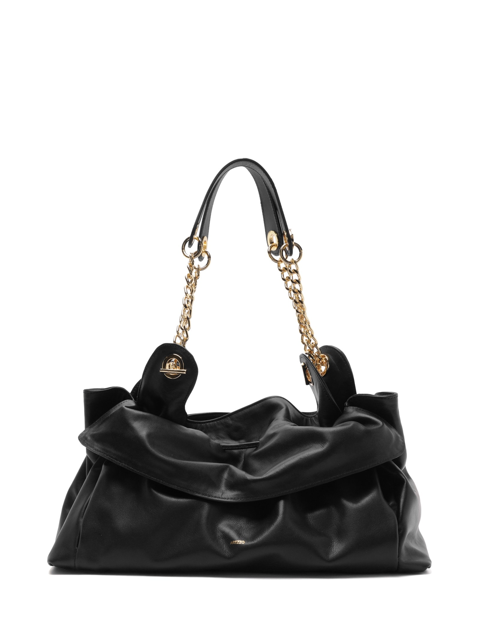 Bolsa Feminina Grande Easy Leather Preto Arezzo