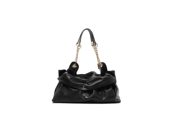 Bolsa Feminina Grande Easy Leather - Preto