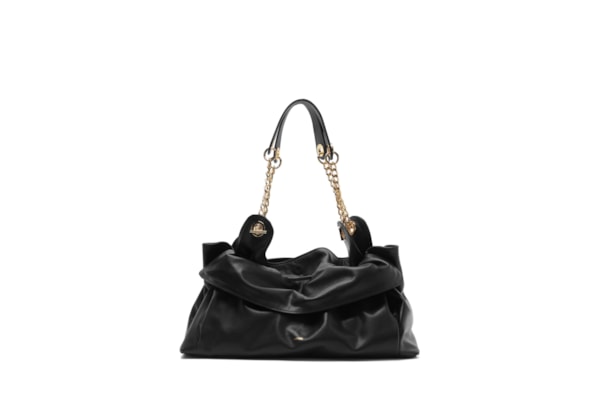Bolsa Feminina Grande Easy Leather - Preto