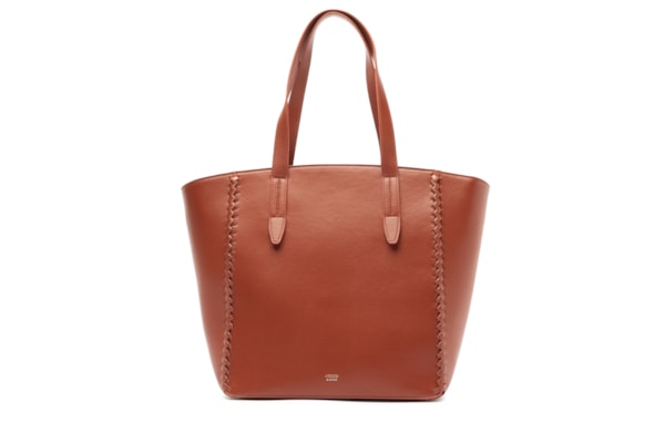 Bolsa Feminina Grande Eco Calf - Marrom