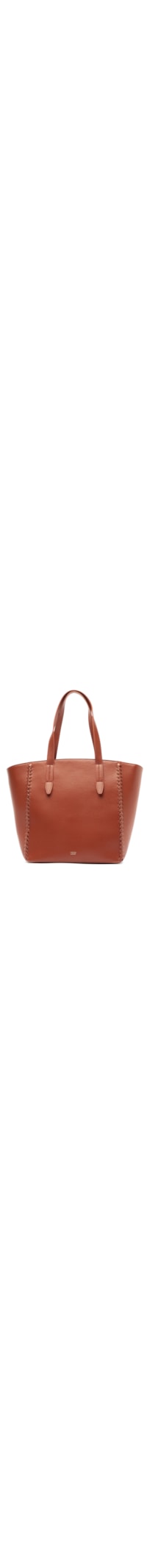 Bolsa Feminina Grande Eco Calf - Marrom