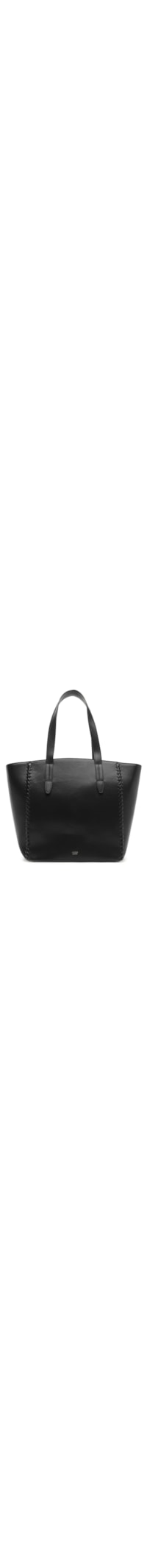 Bolsa Feminina Grande Eco Calf - Preto