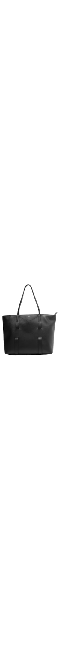 Bolsa Feminina Grande Eco Safiano - Preto