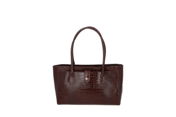 Bolsa Feminina Grande Em Couro - Marrom