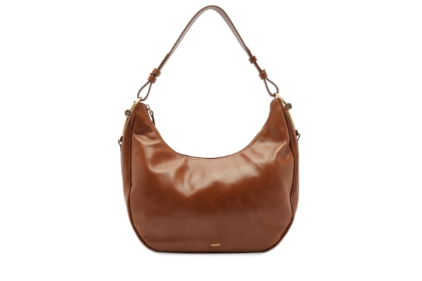 Bolsa Feminina Grande Hobo Leather Arizona - Marrom