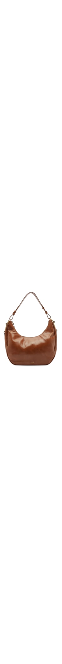 Bolsa Feminina Grande Hobo Leather Arizona - Marrom