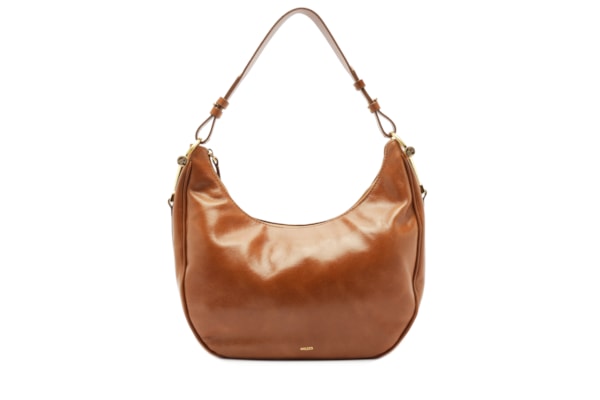 Bolsa Feminina Grande Hobo Leather Arizona - Marrom