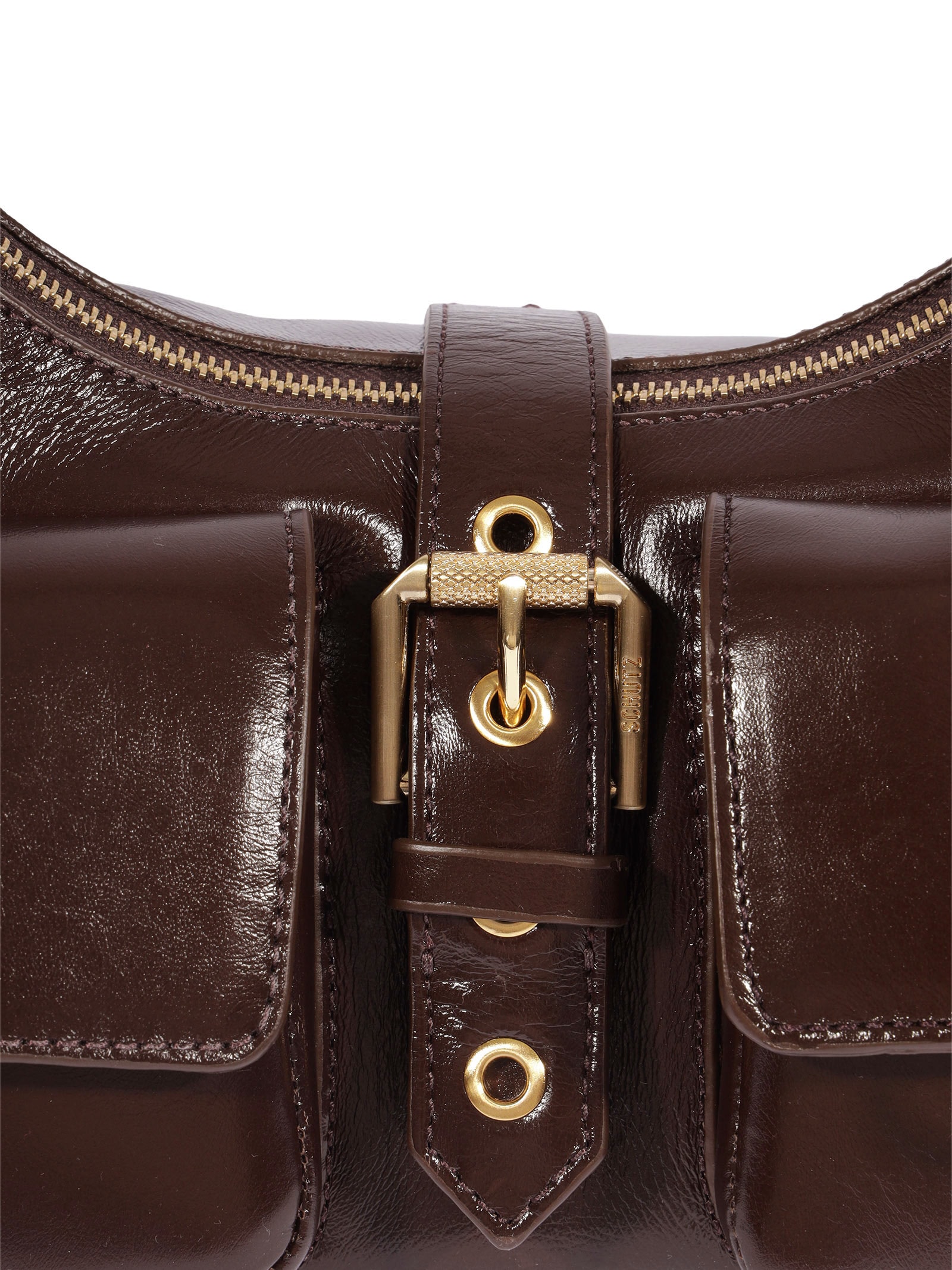 Bolsa Feminina Grande Hobo Marrom Schutz