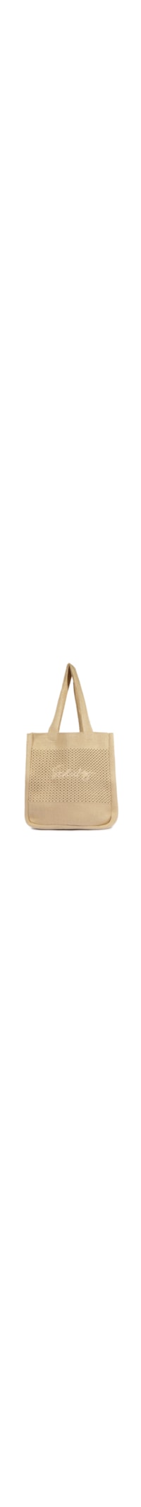 Bolsa Feminina Grande Knit - Bege