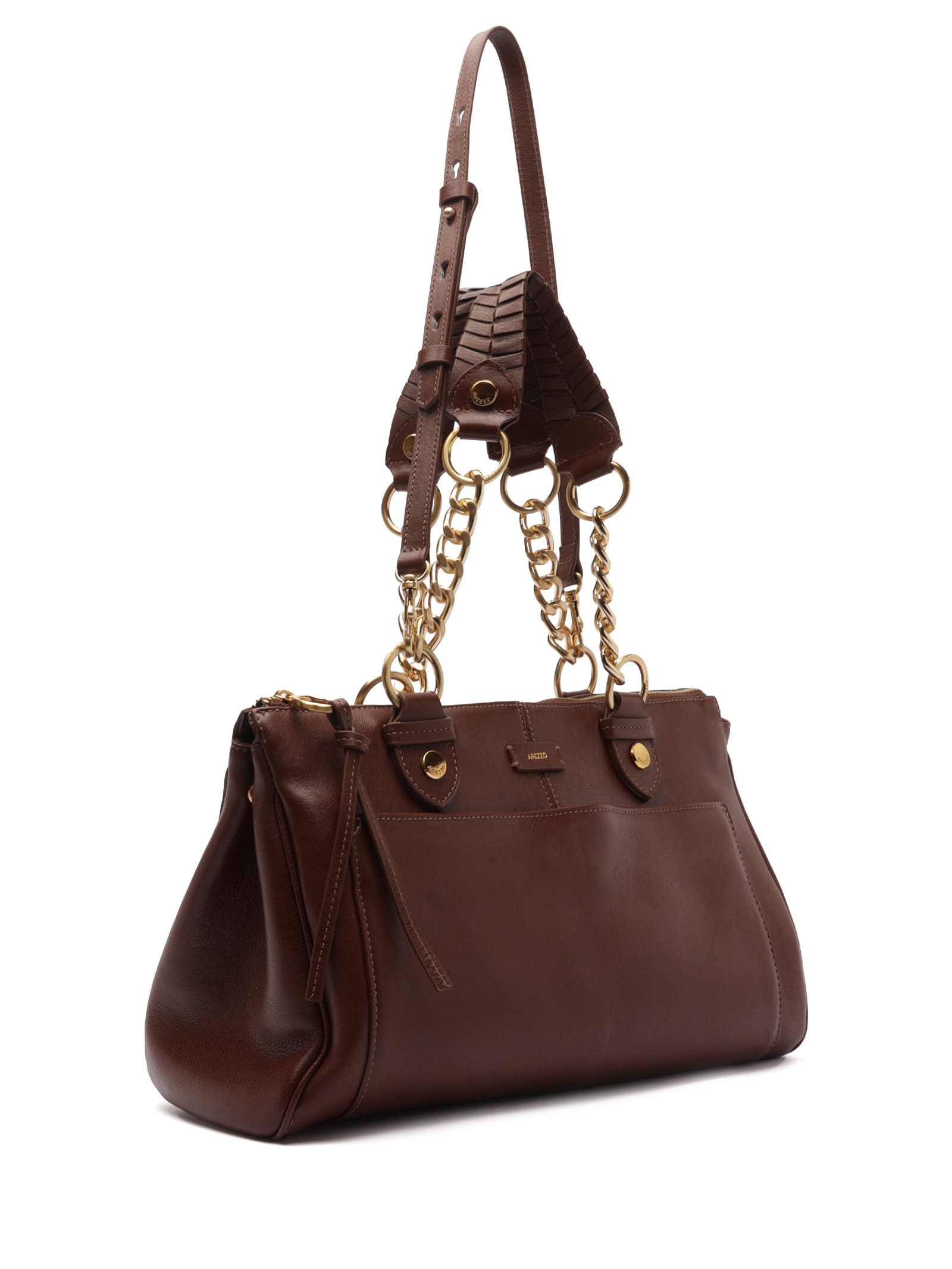 Bolsa Feminina Grande Napa Light Sand Marrom Arezzo