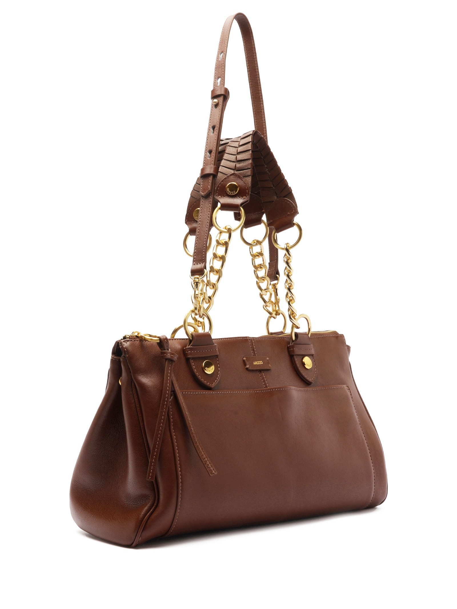 Bolsa Feminina Grande Napa Light Sand Marrom Arezzo