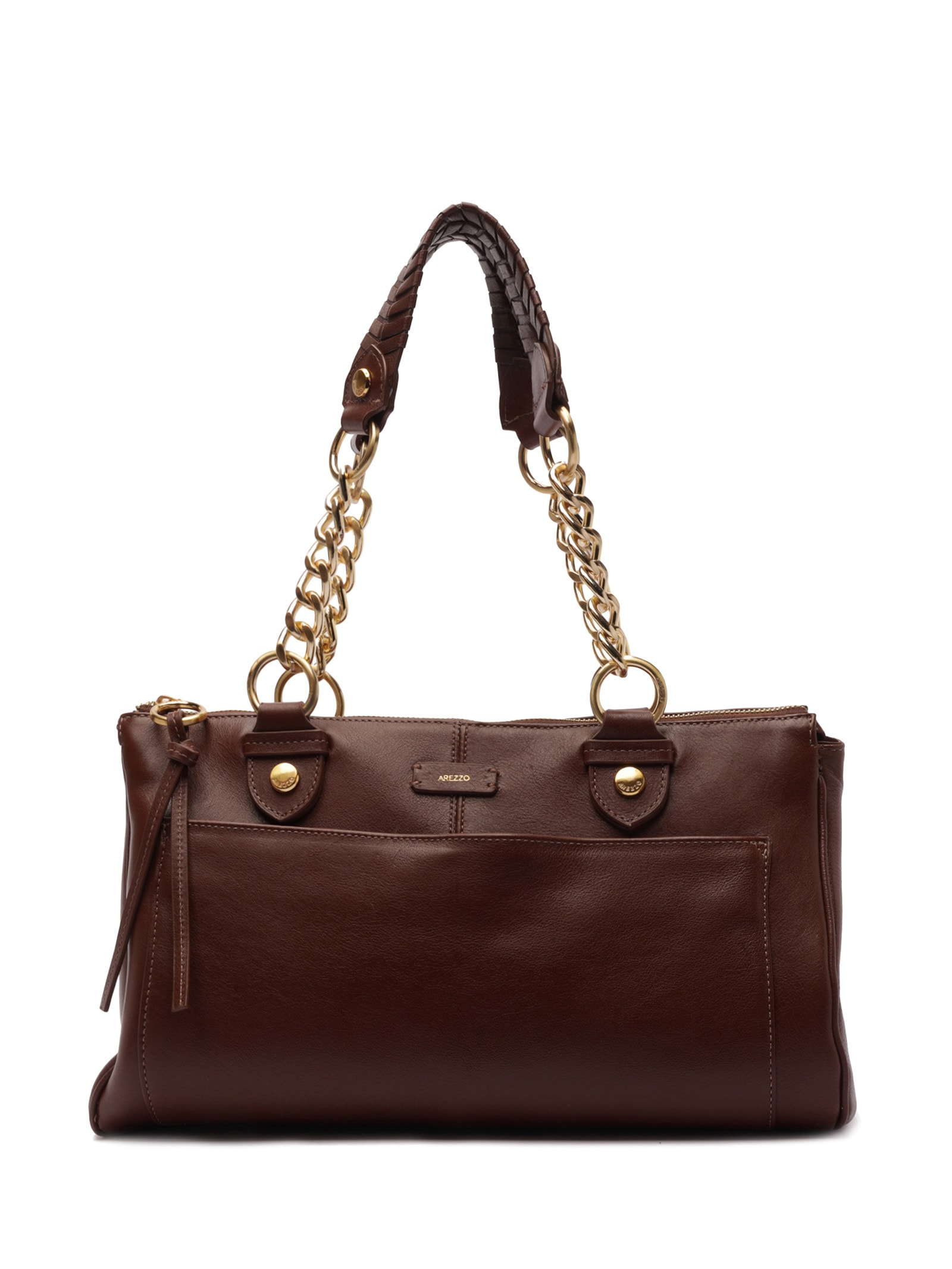 Bolsa Feminina Grande Napa Light Sand Marrom Arezzo