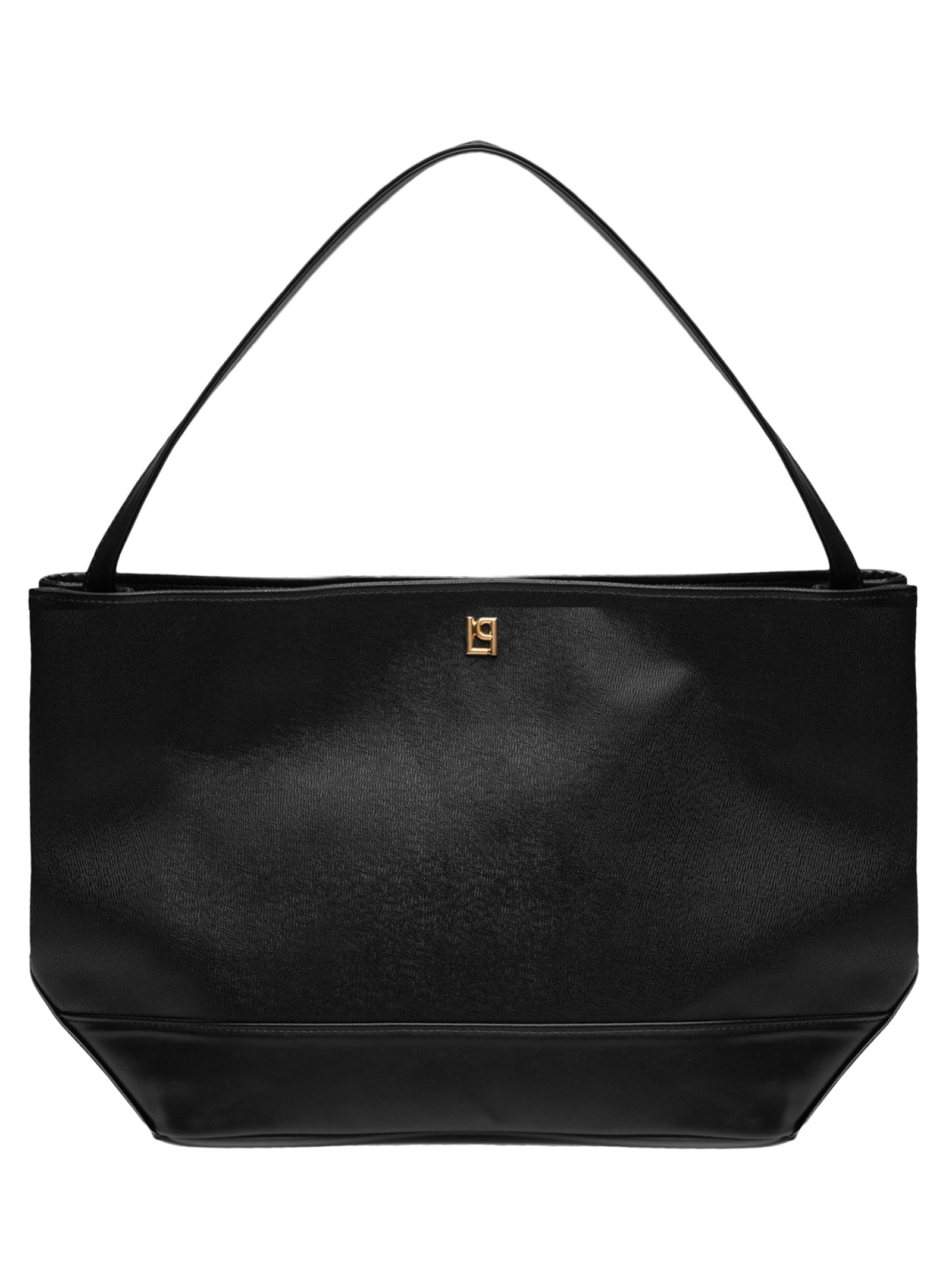 Bolsa Feminina Grande Shopping Com Enfeite Preto Lança Perfume