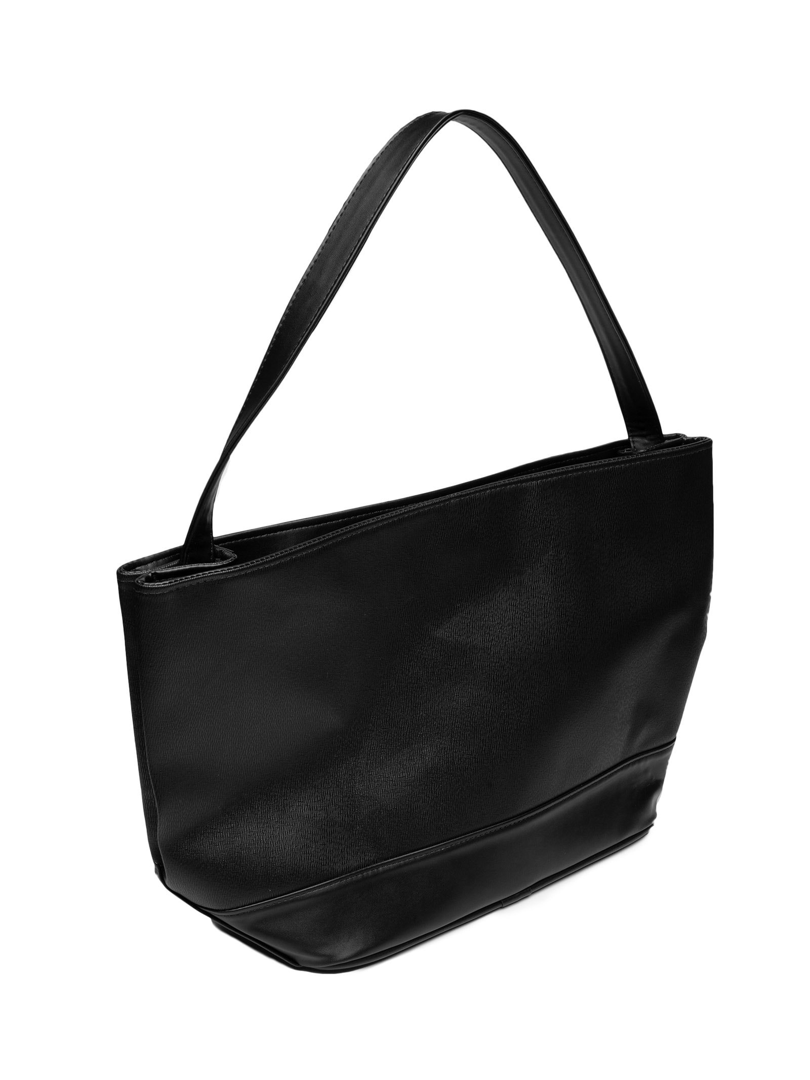 Bolsa Feminina Grande Shopping Com Enfeite Preto Lança Perfume